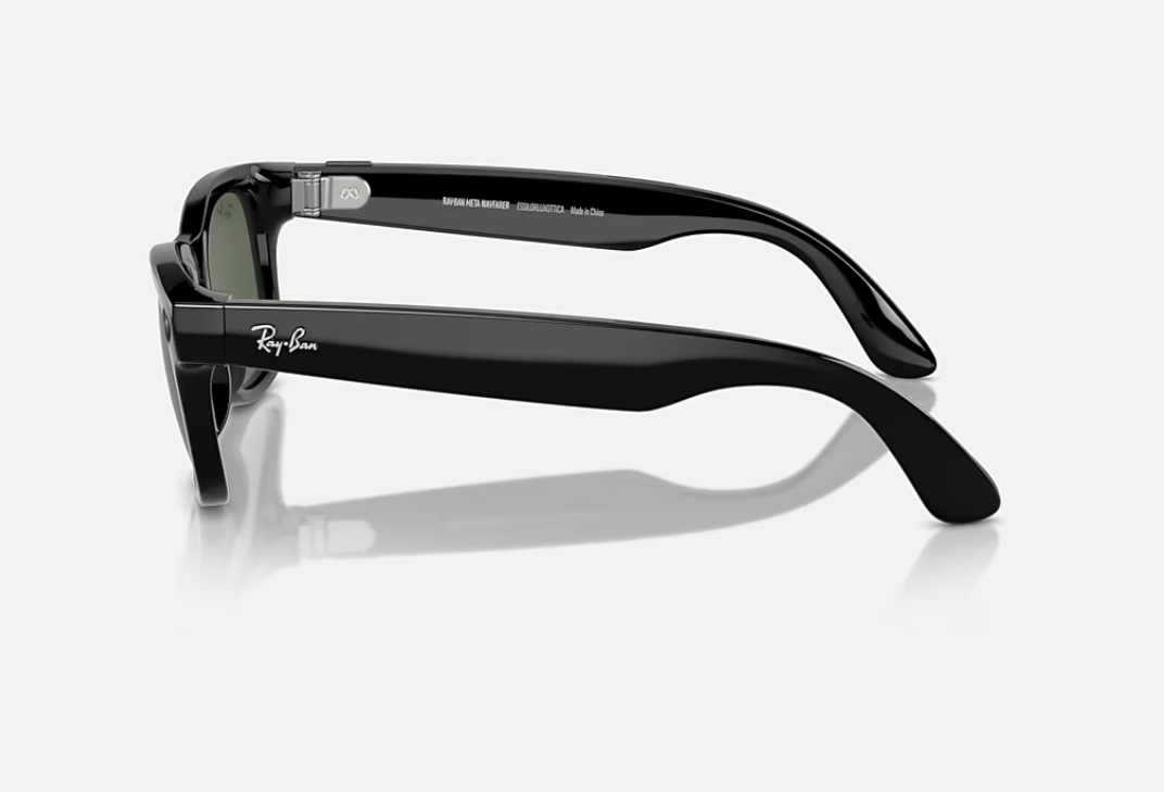 Ray-Ban RayBan Meta Wayfarer S ShinyBk/G15 Green