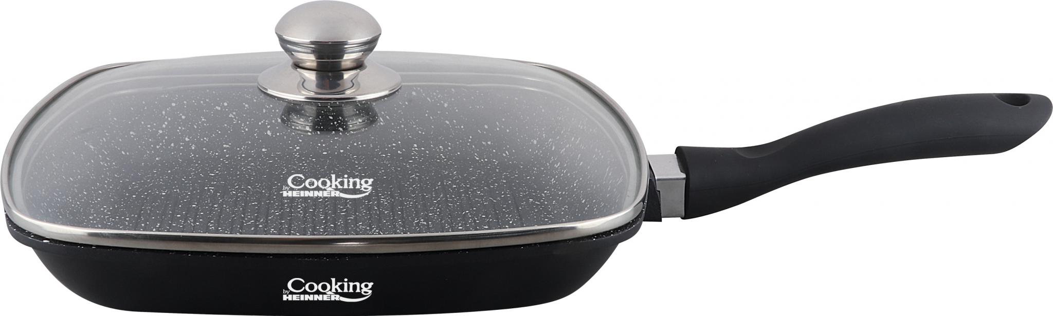 Heinner TIGAIE GRILL AL+CAPAC 28X4.5CM,DARK LINE
