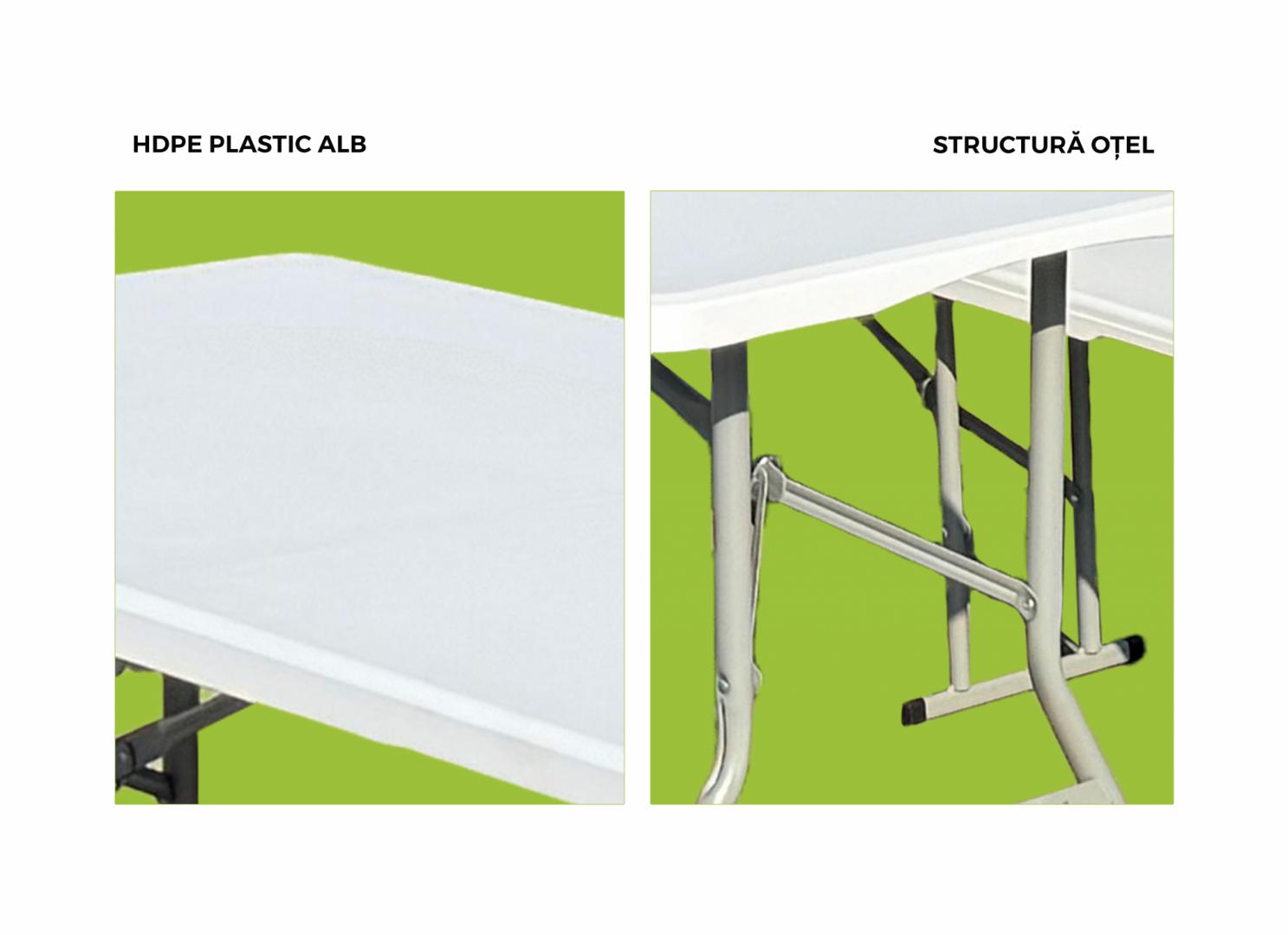 Heinner HR SET MASA CU 2 BANCI PLASTIC PLIABILE