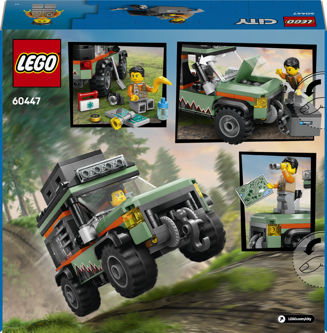 CAMIONETA 4X4 OFF-ROAD, LEGO 60447