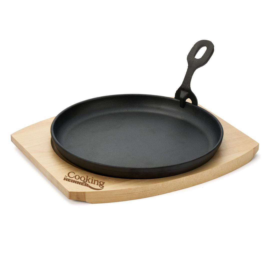 Platou Serv Fonta Rotund D22CM,BAZA Lemn (platou Servire Rotund)