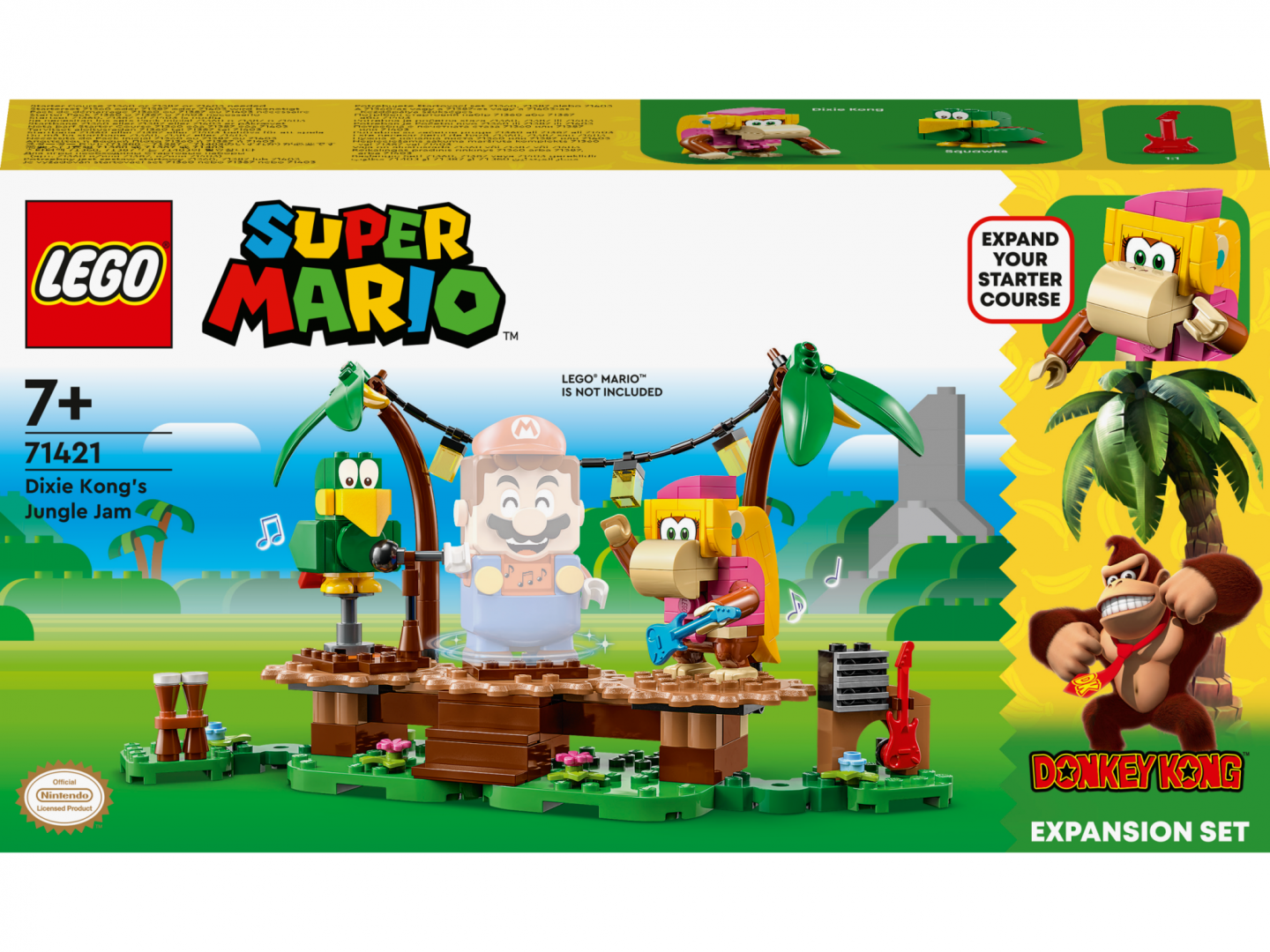 Concertul Dixie Kong in JUNGLA,LEGO71421