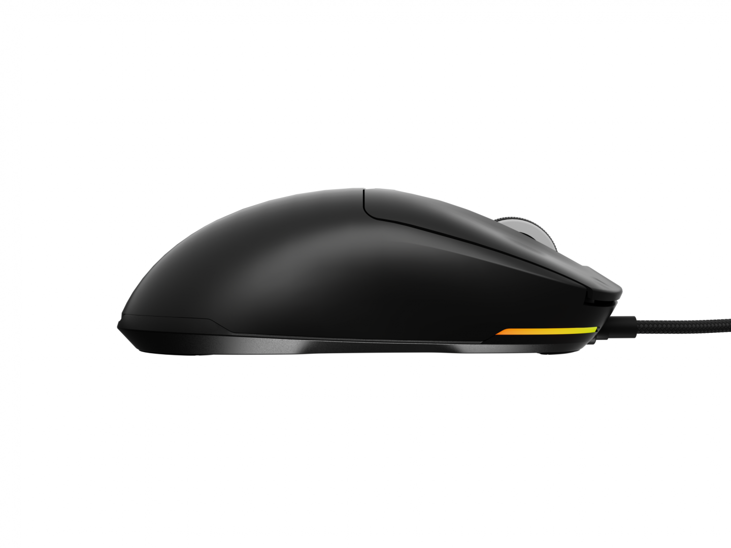 Mouse gaming cu fir Genesis Krypton 660, interfata USB, 12000 DPI, 6 butoane, iluminare RGB, negru