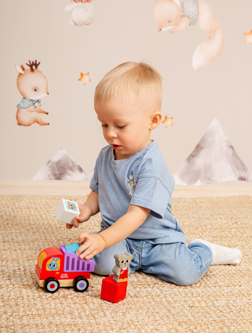 Kids Hits CAMION GUNOI, JUCARIE LEMN