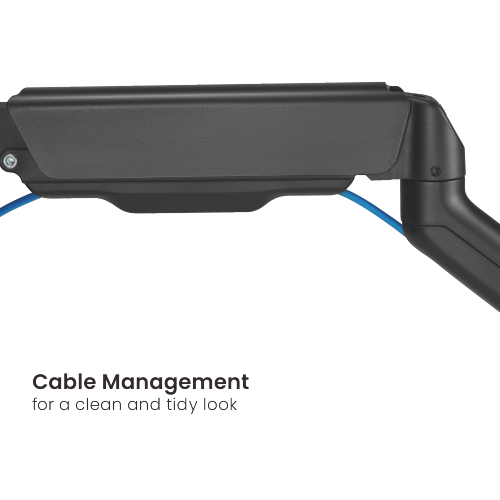 Double Monitor Arm Serioux MM97-C024E (Braț pentru monitor cu contragreutate Material: Oțel)