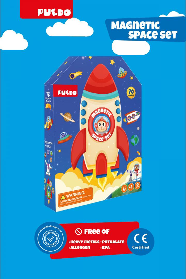 Set Magnetic, Spatiul Cosmic (set Magnetic din Spuma Eva)
