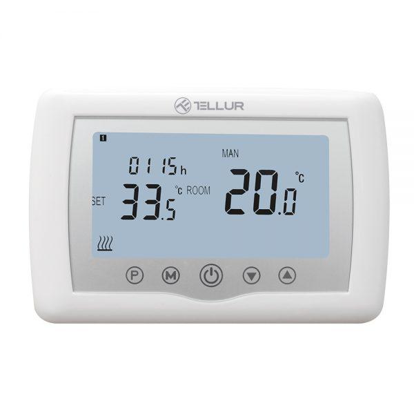 Termostat WIFI Tellur Smart, alb (Termostat WIFI Tellur Smart)
