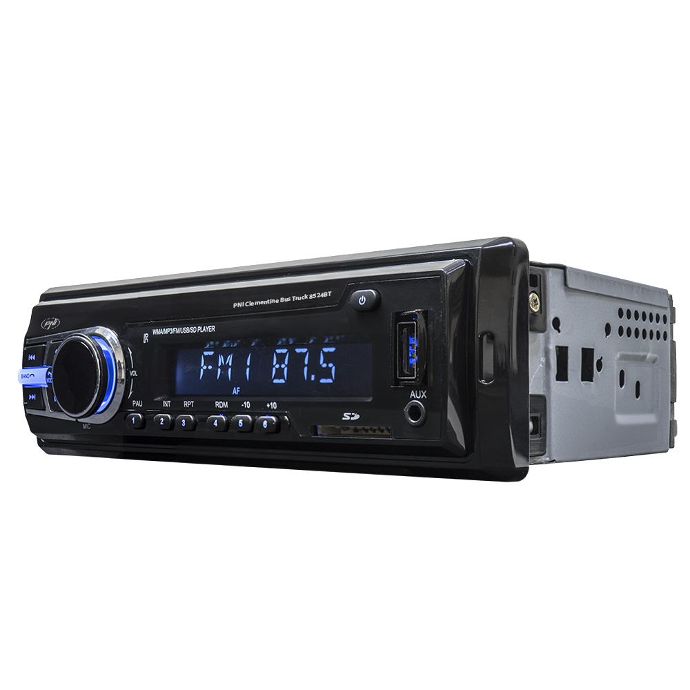 Pni MP3 Player Auto 1din 8524BT (Radio MP3 player auto Pni Clementine Bus Truck 8524BT Rds 4x45w 12V/24V 1 din...)