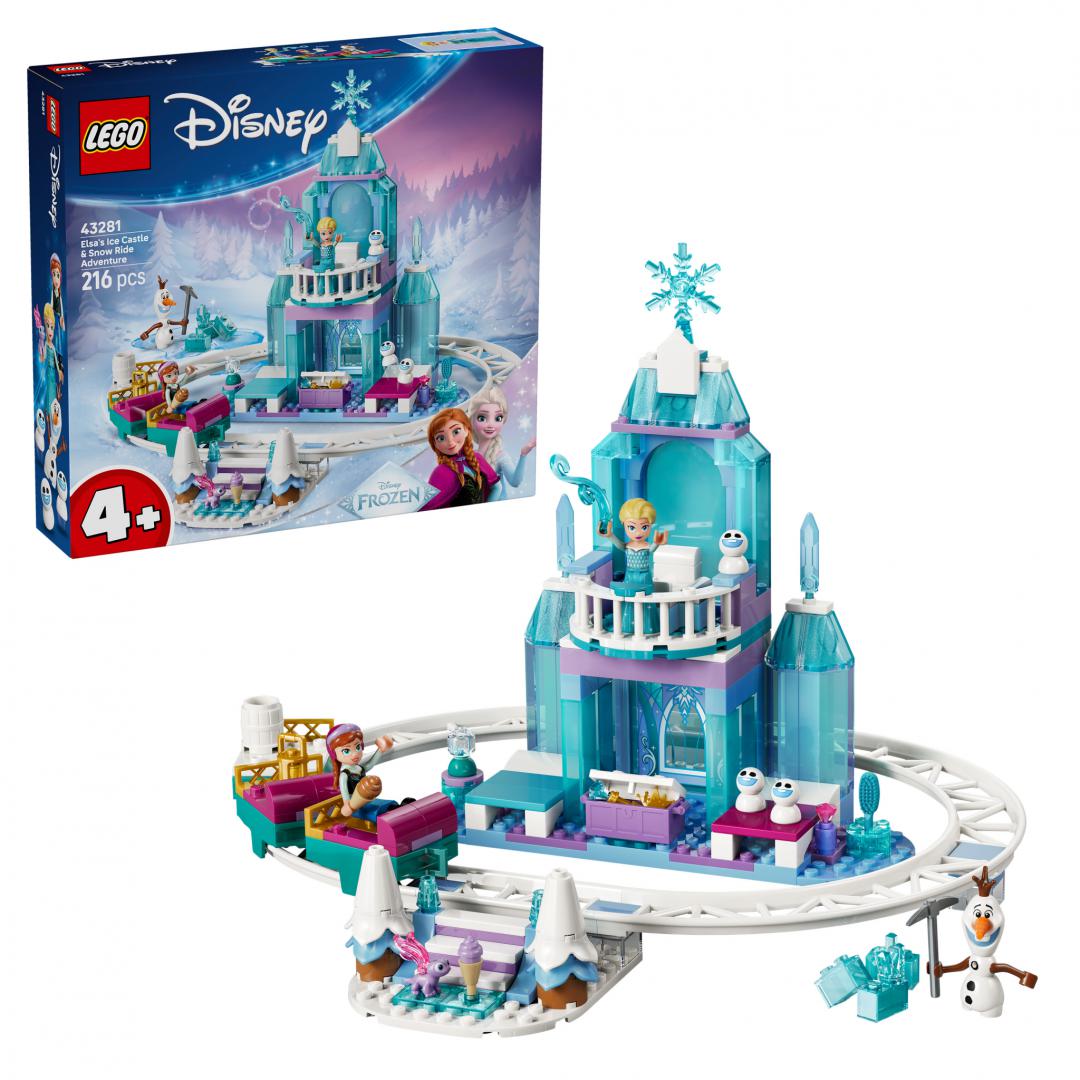 Avent. Sania Sine Cast.elsei LEGO43281 (aventura cu Sania pe Sine la Castelul de Gheata al Elsei LEGO43281)