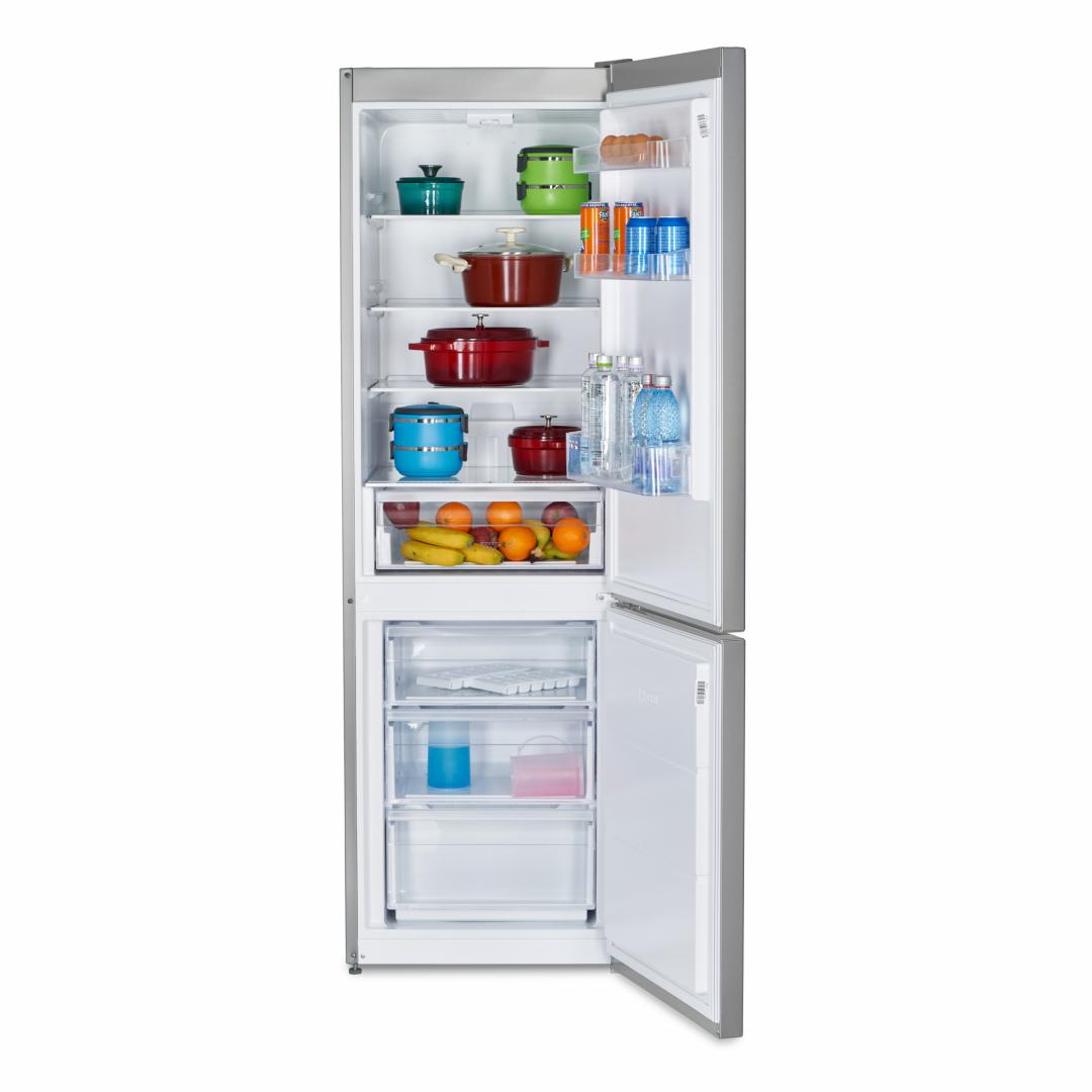 Combina frigorifica HEINNER HC-V336XF+, 340 l, Clasa: F, Aspect inox