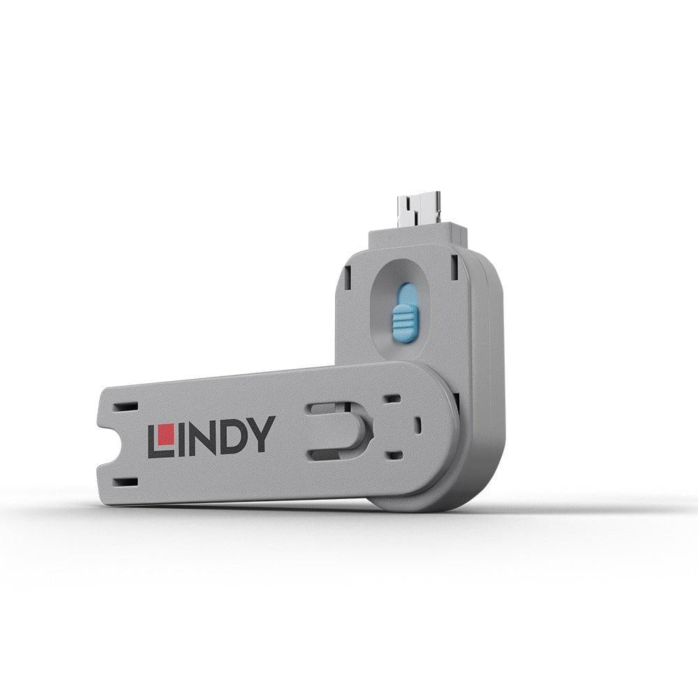 Lindy USB Type a Port Blocker Key, blue (Lindy LY-40622)