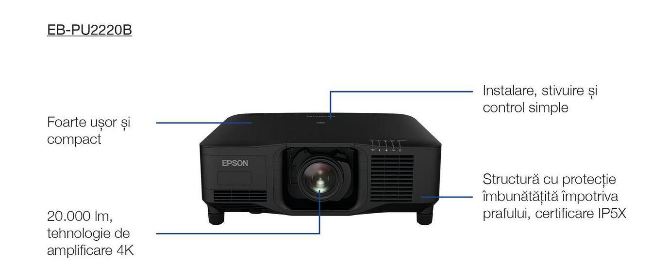 Projector Epson EB-PU2220B ("Proiector Epson EB-PU2220B)
