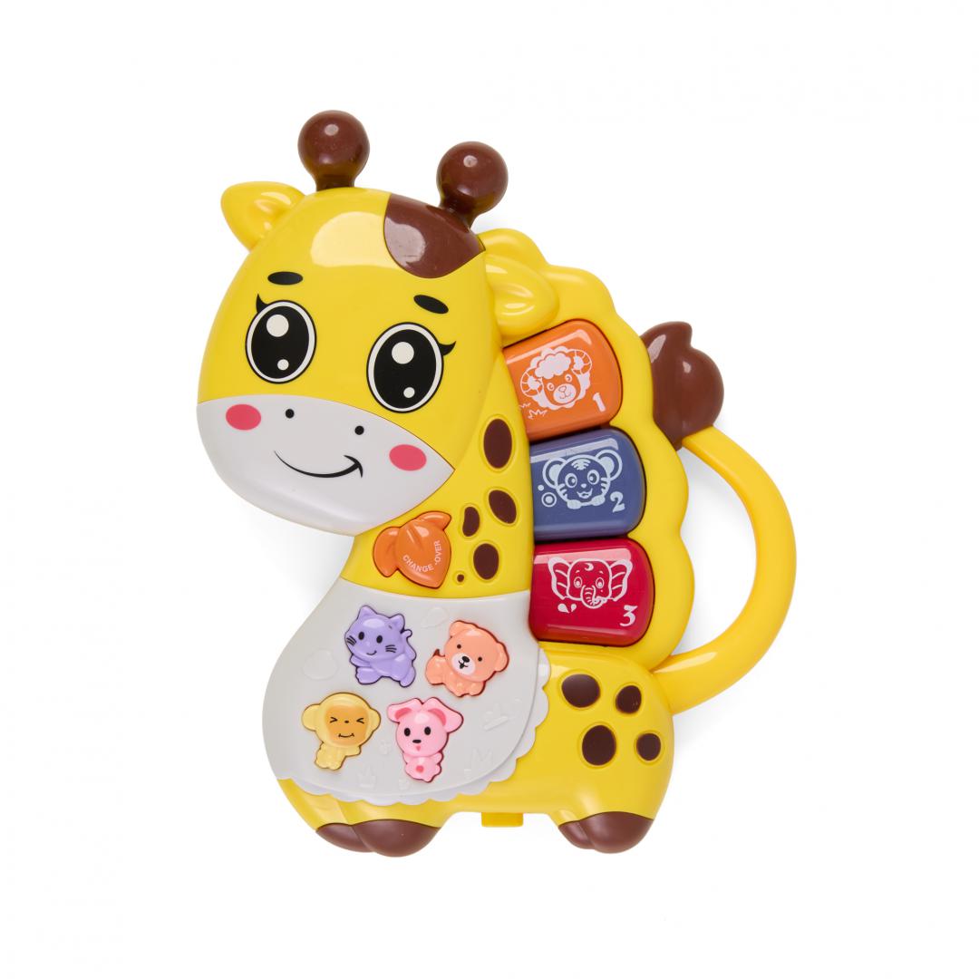 MomKi JUCARIE GIRAFA CU LUMINI SI SUNETE