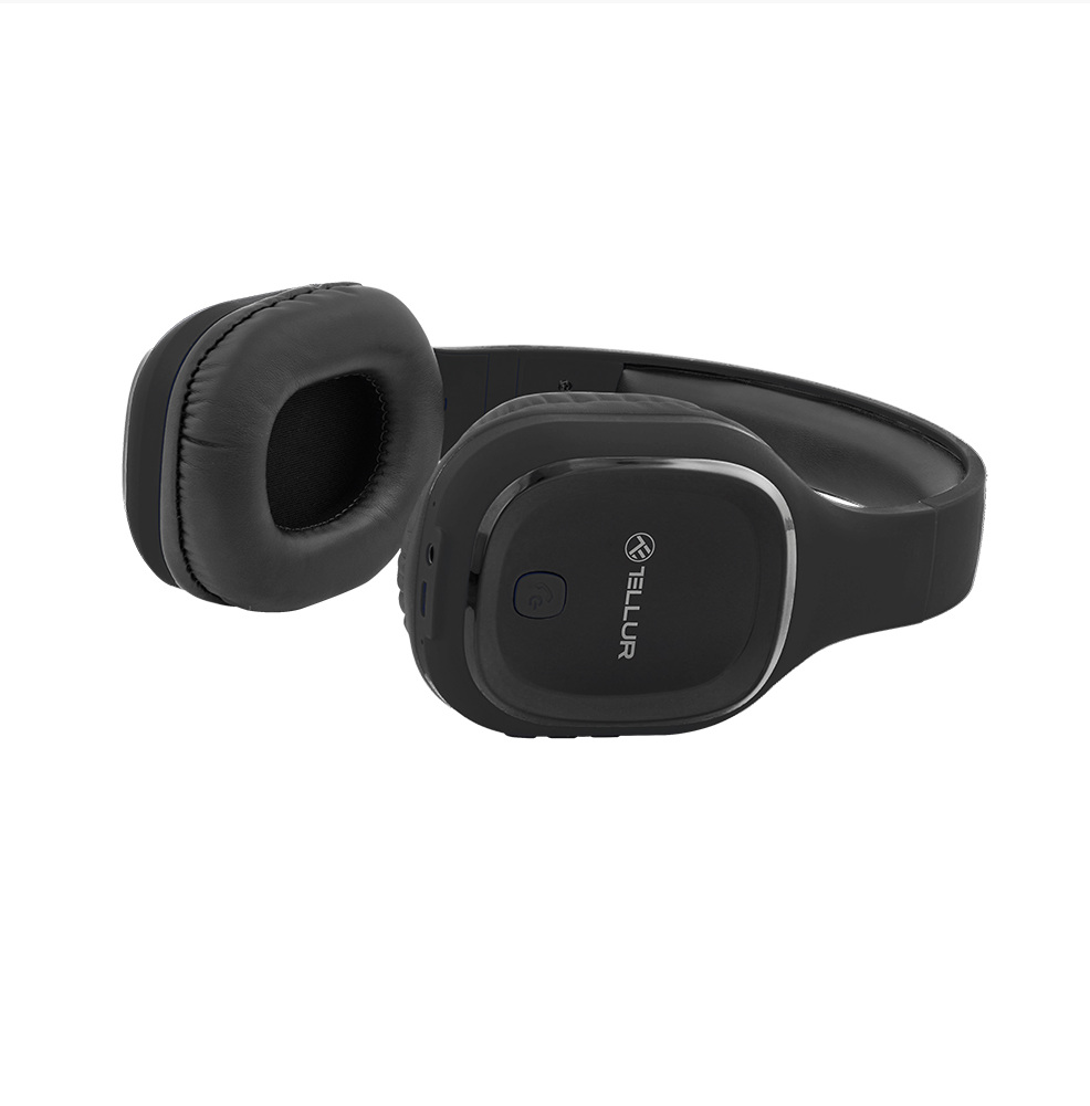 Casti cu micr. Tellur Pulse, negru