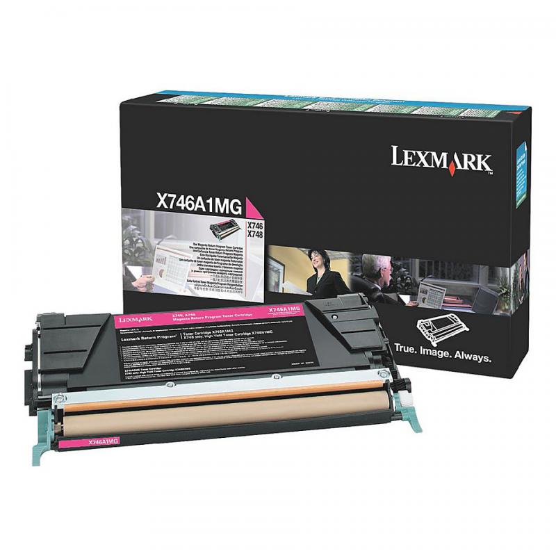 Lexmark X746A1MG Magenta Toner (Toner Lexmark X746A1MG)