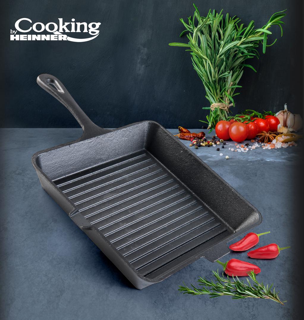 Tigaie Grill Fonta Pura Cut Col 25X4.7CM (tigaie Grill  Fonta Pura)