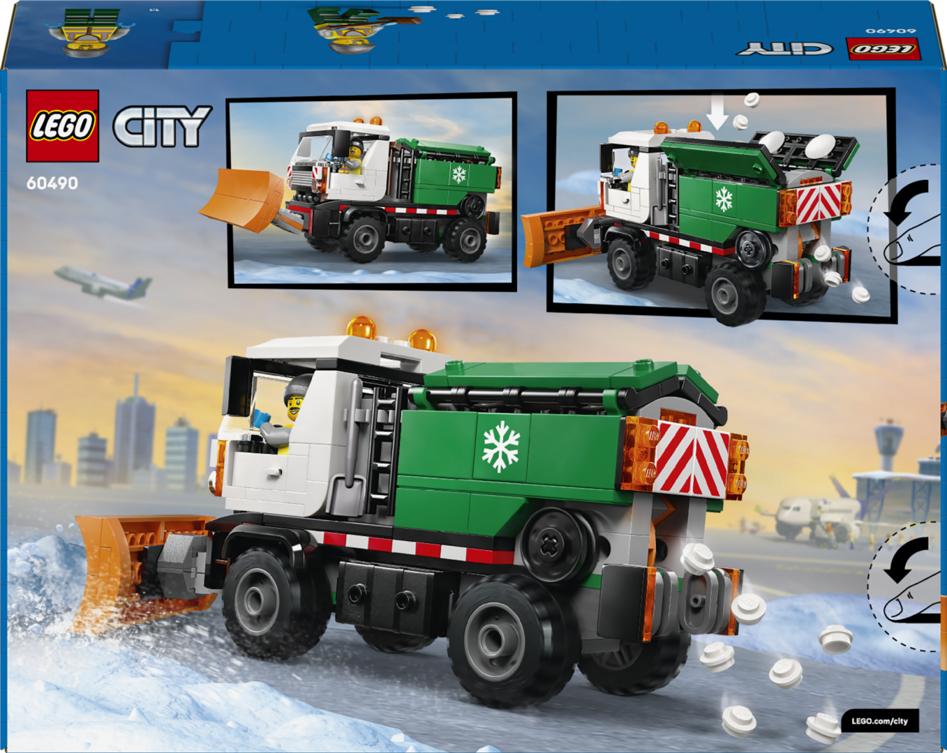 Vehicul cu Plug de Zapada LEGO60490