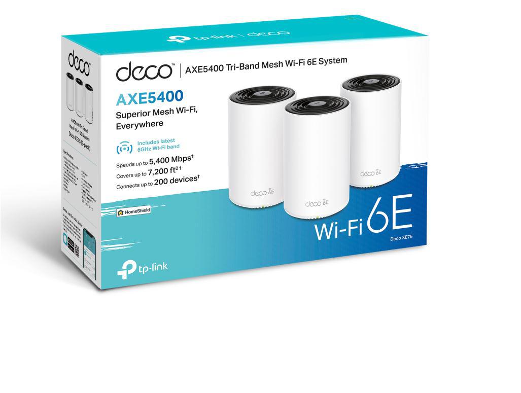 Tplink  AXE5400 TRI-BAND Mesh WIFI 6 (TP-Link AXE5400 home mesh WI-FI 6E System)