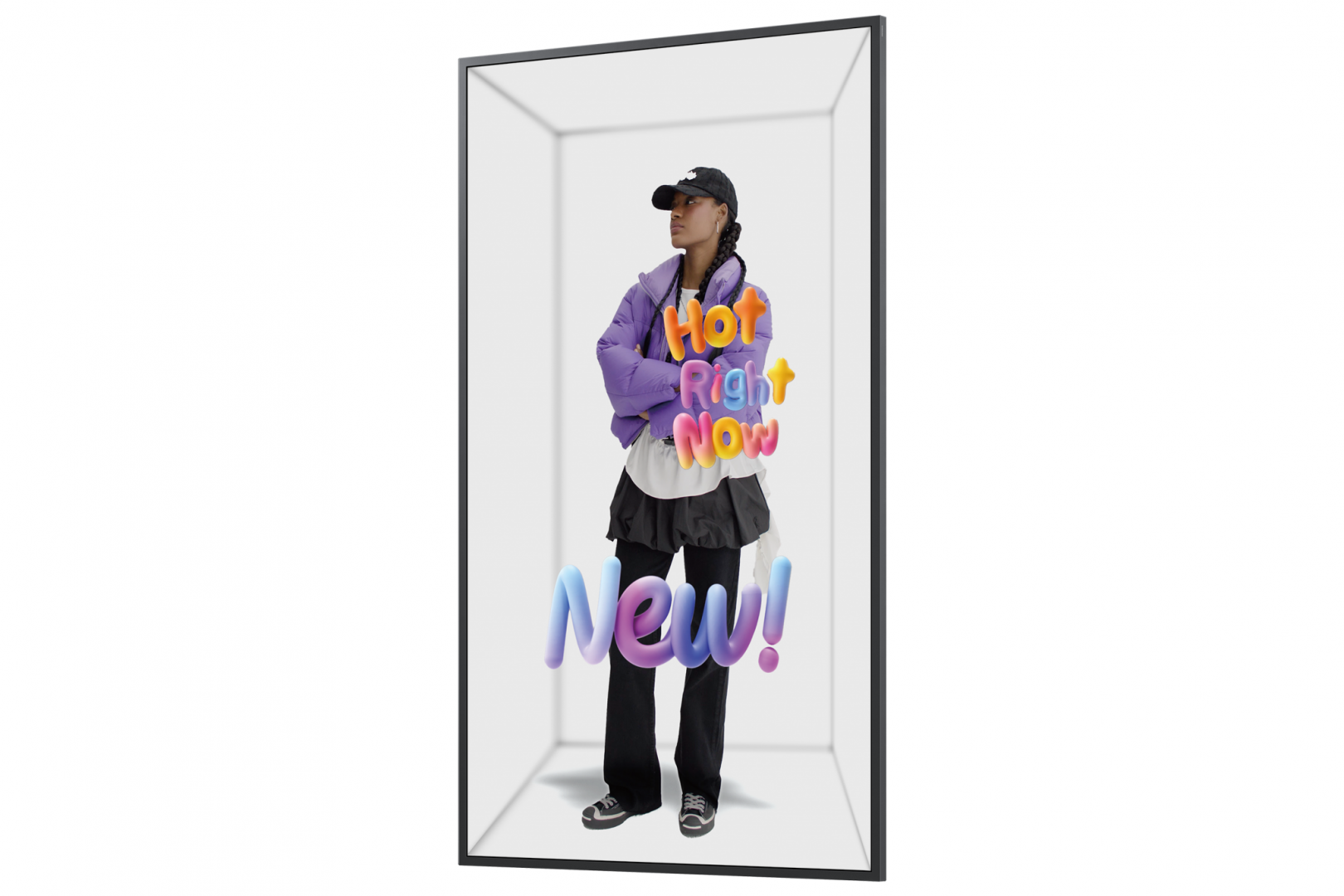 Monitor Signage 3D Samsung 55"
