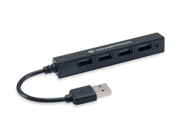 Conceptronic USB Hub 4PORT HUBBIES05B (Hub USB Conceptronic Hubbies)