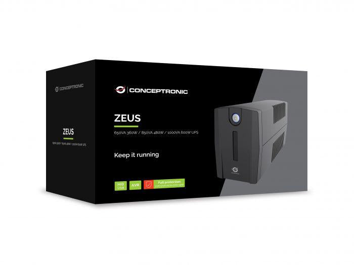 Conceptronic UPS ZEUS02ES (Conceptronic ZEUS02ES 850VA 480W UPS)