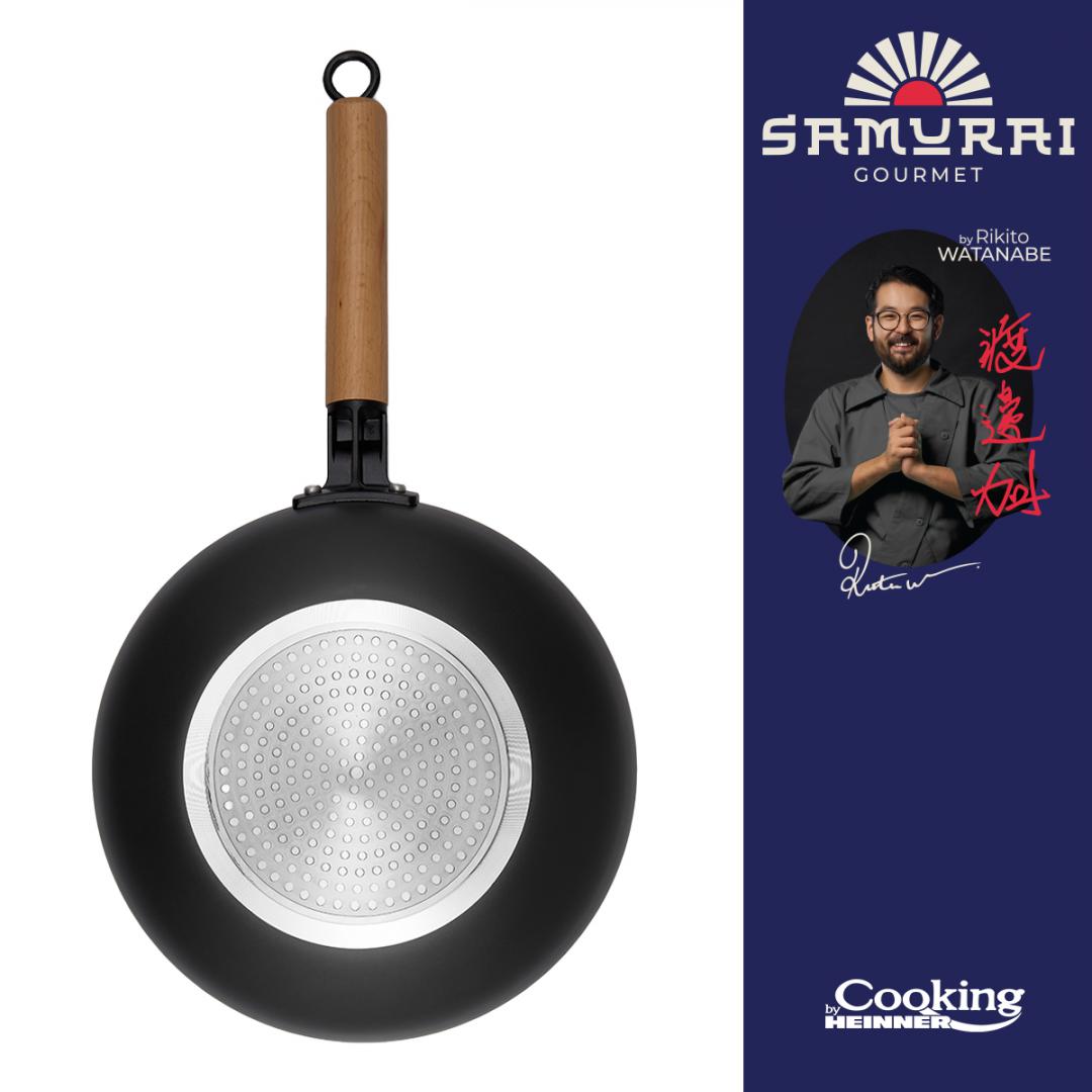 Heinner TIGAIE WOK+CAPAC 28X8CM,RIKITO WATANABE
