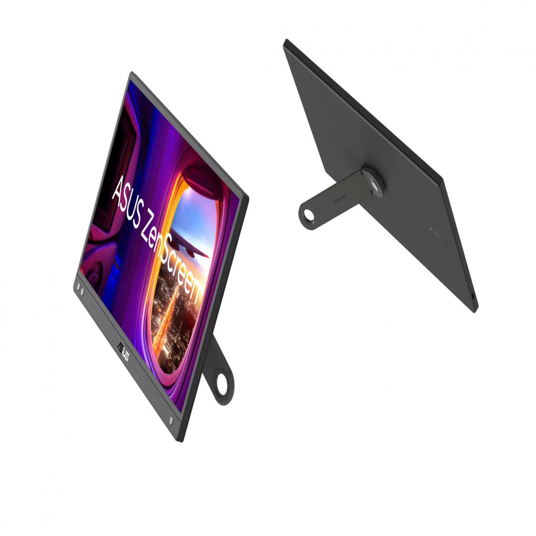 Monitor Asus 15.6" MB166CR, Diagonal (inch): 15.6, Diagonal (cm): 39.6, Aspect ratio: 16:9, Panel: IPS, Resolution: 1920x1080, Refresh Rate: 60Hz, Response time GtG: 5ms, Brightness (max): 250 cd/㎡, Contrast (static) : 800:1, Contrast (dynamic): 100M:1, V