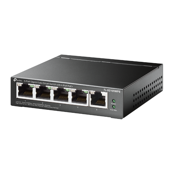 Resigilat TP-LINK TPL SW 5P-GB Easy-smart 4 Poe+