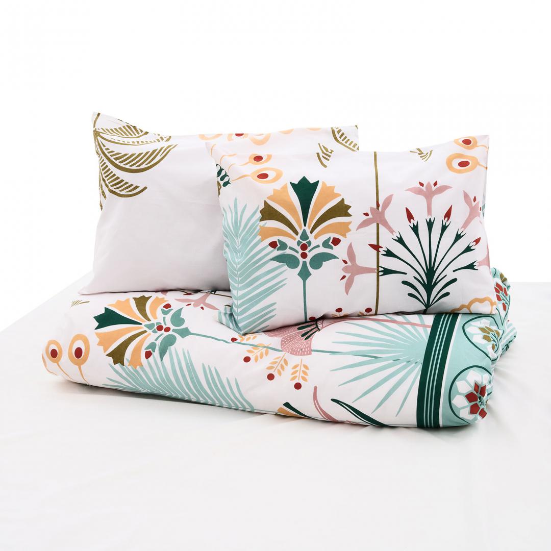 Lenjerie kingsize, bumbac,132 Tc, Aria