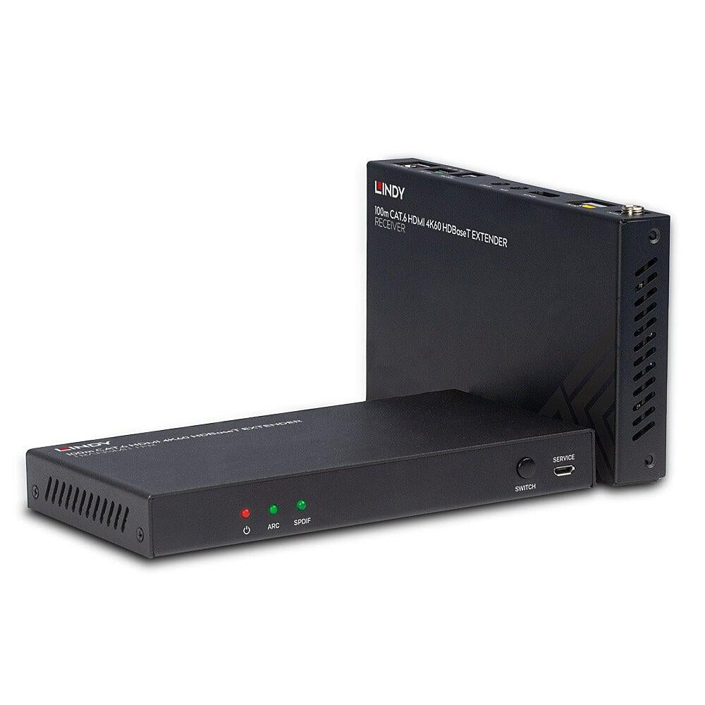 Lindy 100m Cat.6 HDMI 4K60 HDBaseT Exten (Lindy 100m Cat.6 HDMI 4K60 HDBaseT Extender  Description  Distributes HDMI...)