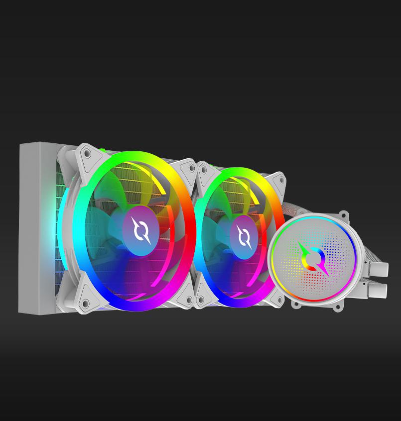 CPU Cooler Aquarius 240 Aio White Argb (Cooler Procesor Aqirys Aquarius 240 Aio)