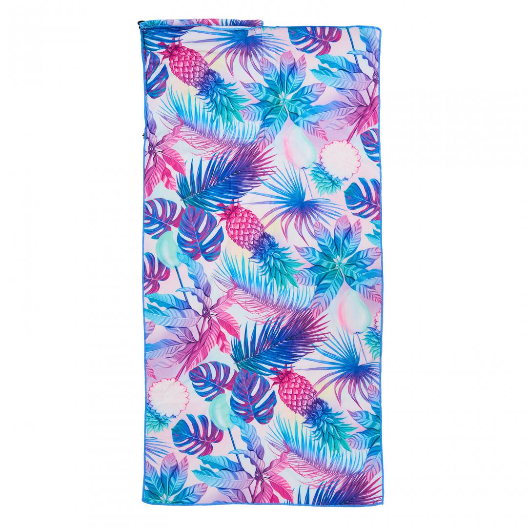 Prosop de Plaja cu Rucsac 70X140 CM (Beach Towel with bagpack 70x140 CM Material : 100% Polyester)