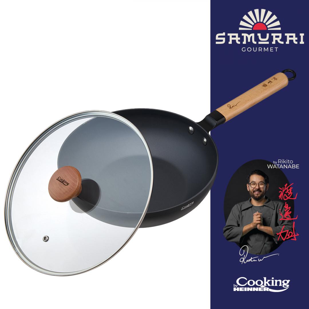 Heinner TIGAIE WOK+CAP 26X7.5CM, RIKITO WATANABE