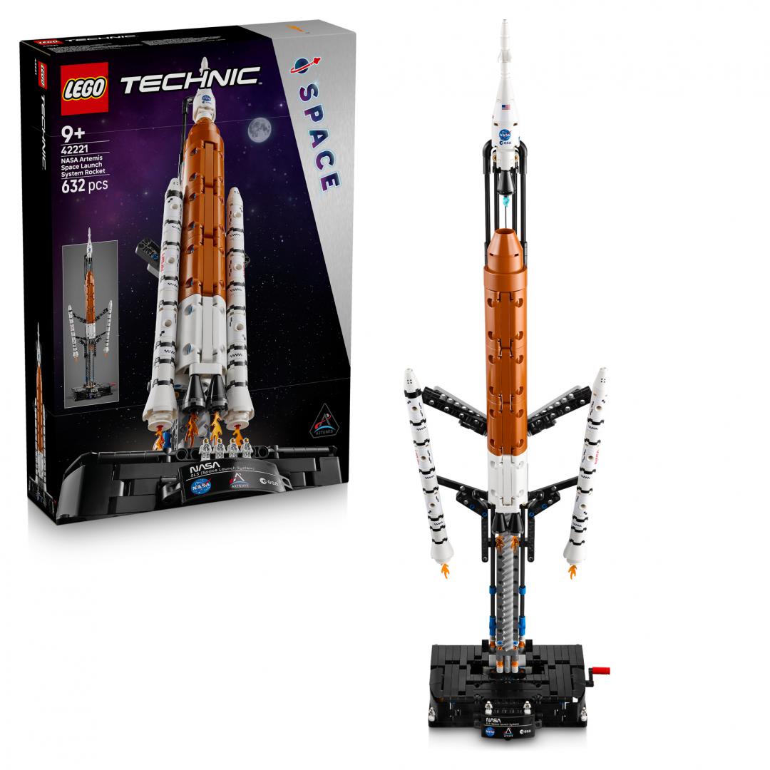 Racheta Sist. Lansare Nasa LEGO42221 (racheta Sistemului de Lansare Spatiala Nasa Artemis LEGO42221)