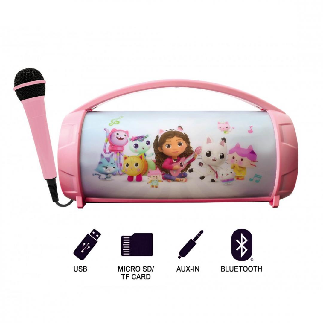Boxa cu Microfon si Lumini, Gabby