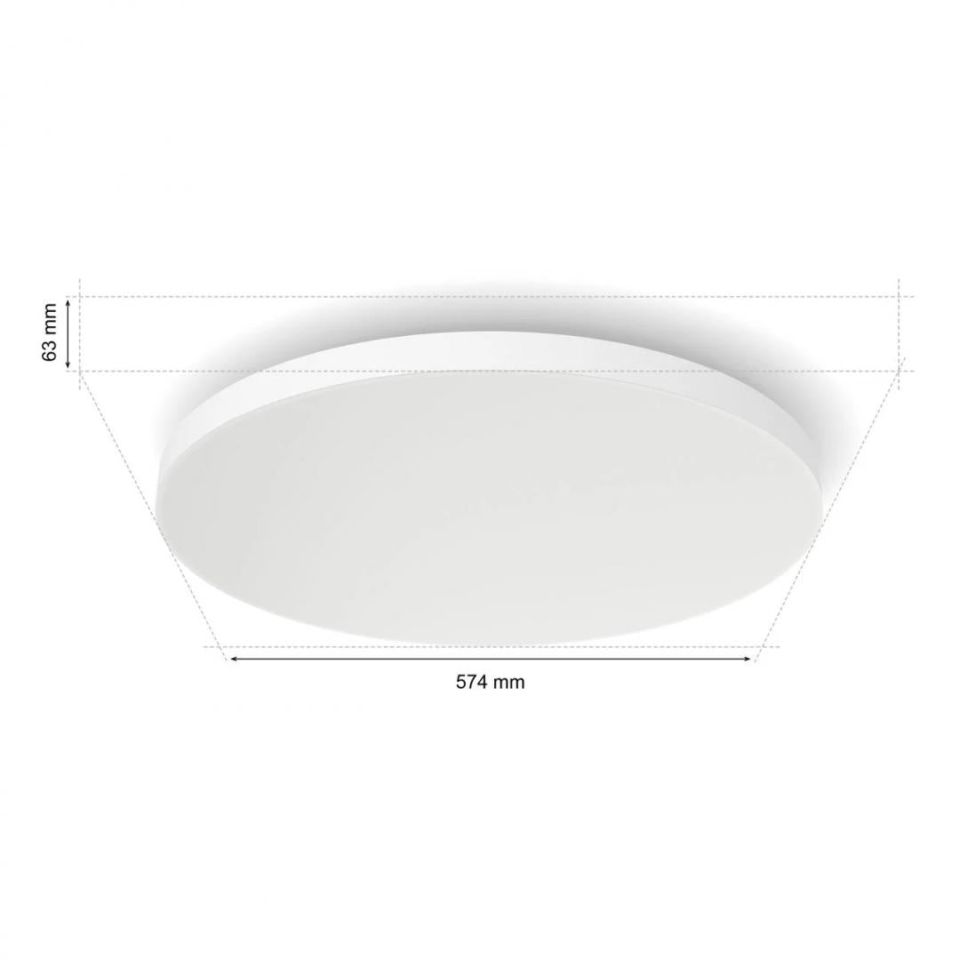 Datura Hue Ceiling Rd XL (Plafoniera LED Philips Hue Datura XL)