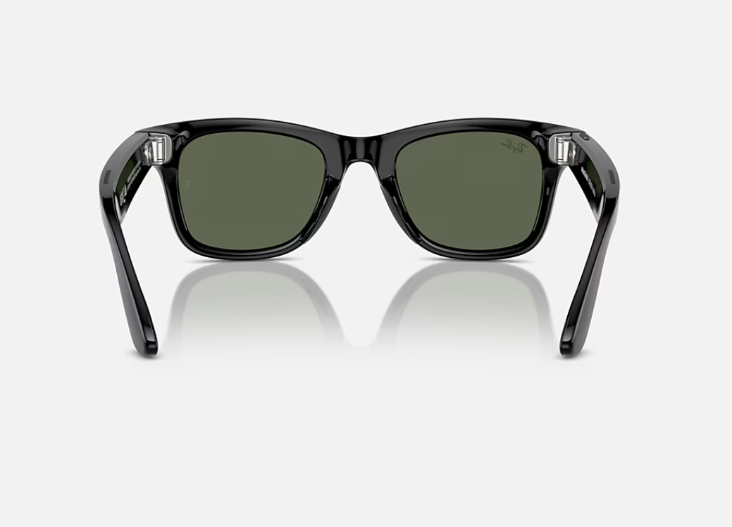 Ray-Ban RayBan Meta Wayfarer S ShinyBk/G15 Green