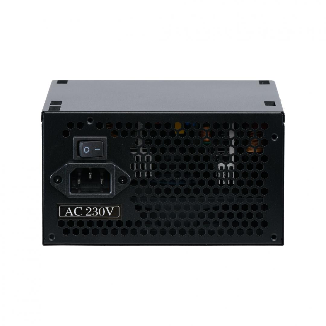 Sursa Serioux Energy 550W, 80+ Bronze, Ventilator 12cm, ATX, material metal, cabluri: 20+4-pin, 1x4+4-pin, 2x6+2-pin, negru