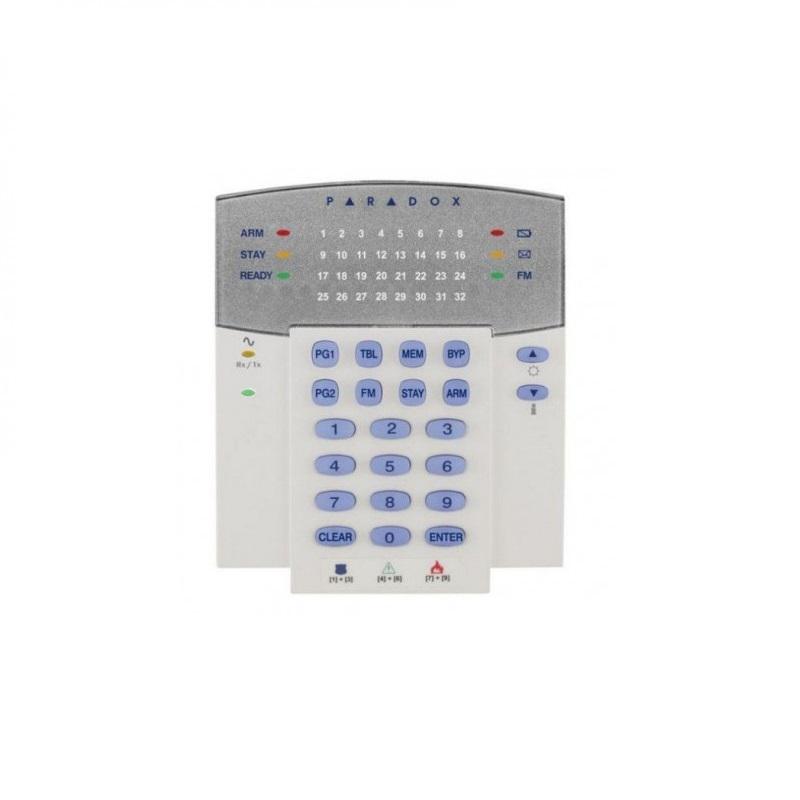 Tastatura LED 32 Zone Radio Paradox (Tastatura LED)
