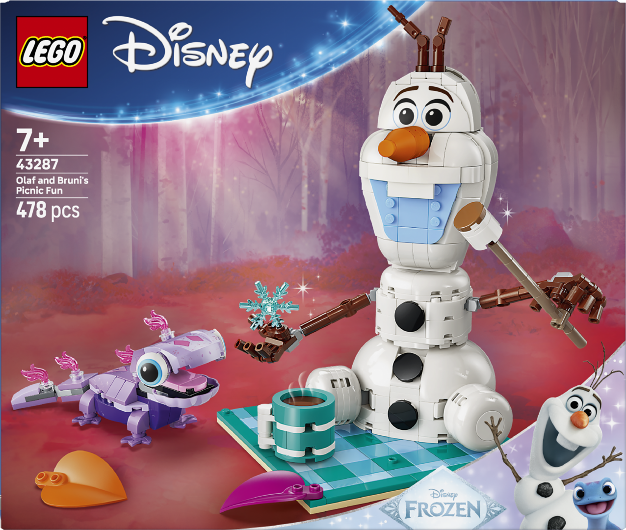 Distractie Picnic Olaf&bruni LEGO43287 (distractie la Picnic cu Olaf si Bruni LEGO43287)