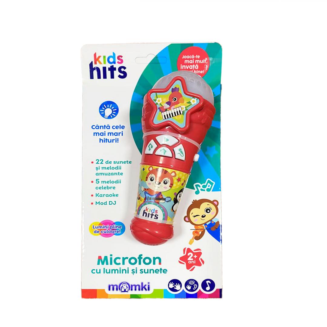 Kids Hits MICROFON CU LUMINI SI SUNETE