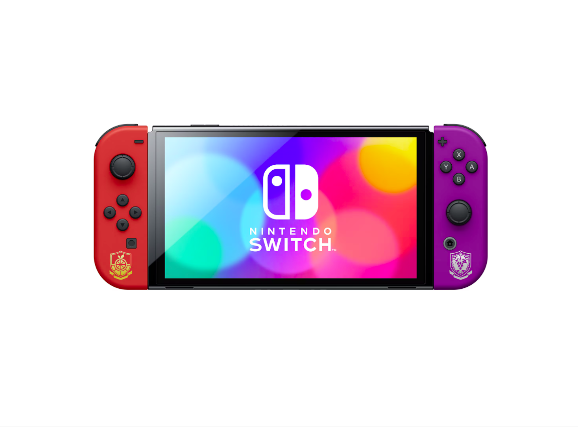 Nintendo Switch OLED Pokemon Scarlet (Nintendo Switch™ – OLED Model: Pokémon™ Scarlet & Violet Edition)