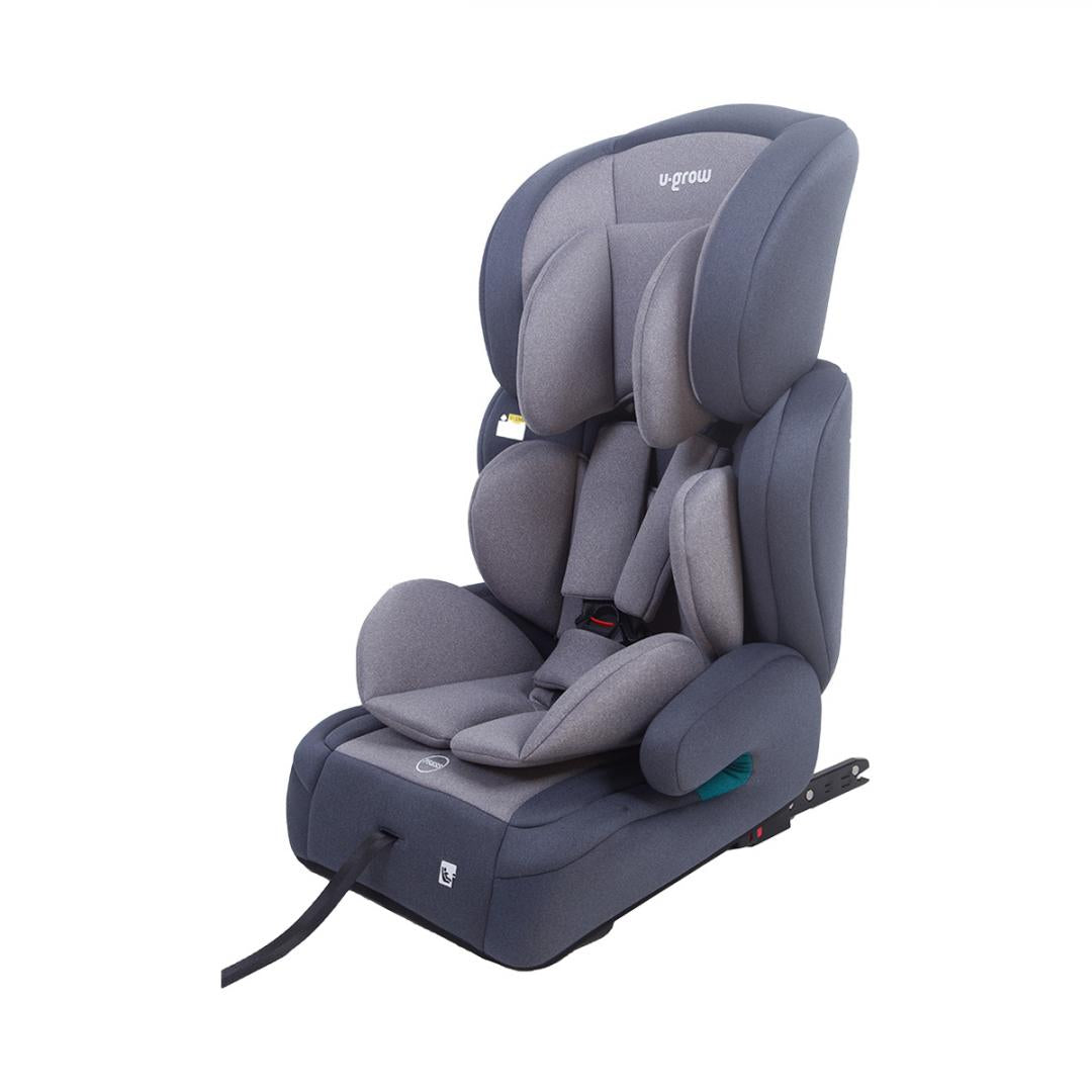 Scaun auto 76-150cm, isofix, gri, U-Grow