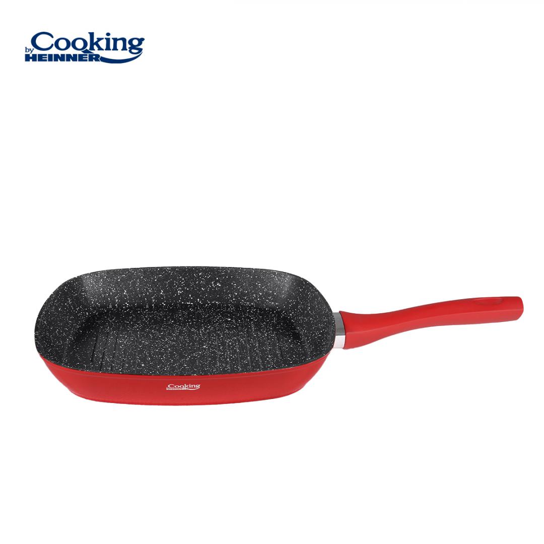 Heinner TIGAIE GRILL ALUMINIU  28x4CM, RED STONE