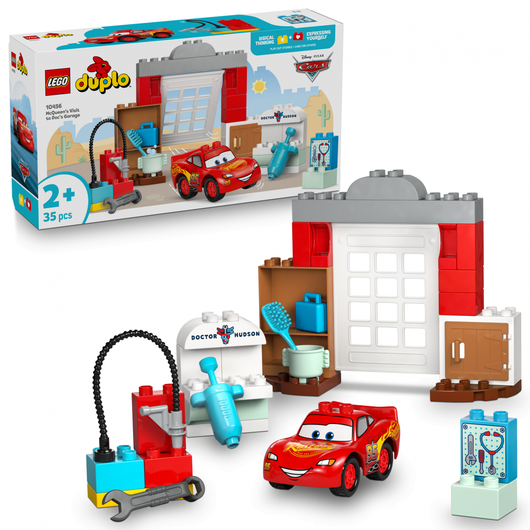 Vizita Lui Mcqueen LEGO10456