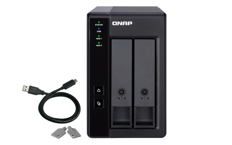 EXT USB QNAP TR-002 2BAY SATA TWR
