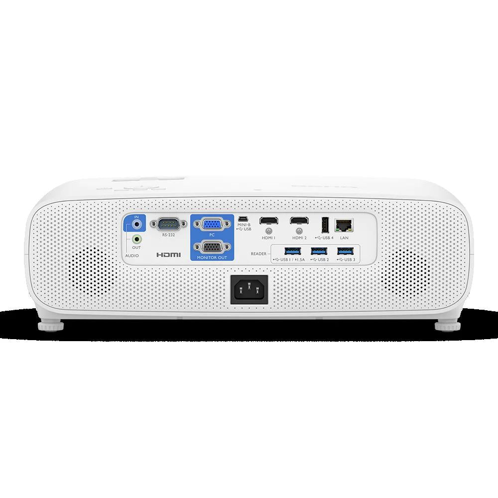 Videoproiector BenQ EH620, Smart, sali de conferinta, 3.400 lumeni, FHD 1920* 1080, 16:9, 15.000:1, lampa 15.000 ore, zoom 1.3x, PC in (D-sub 15pin), onitor out (D-sub 15pin), 2* HDMI, LAN (RJ45), USB Type A, USB Type Mini B, RS232 in (DB-9pin), boxe 2* 5