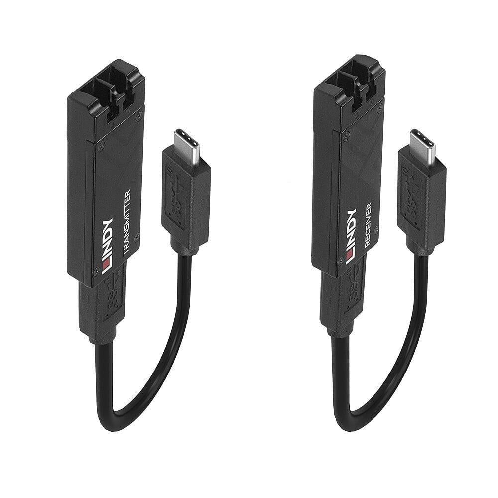 Lindy 100m Fibre Optic USB 3.2 TypeC Ext (Lindy 100m Fibre Optic USB 3.2 Type C Extender  Technical details ...)