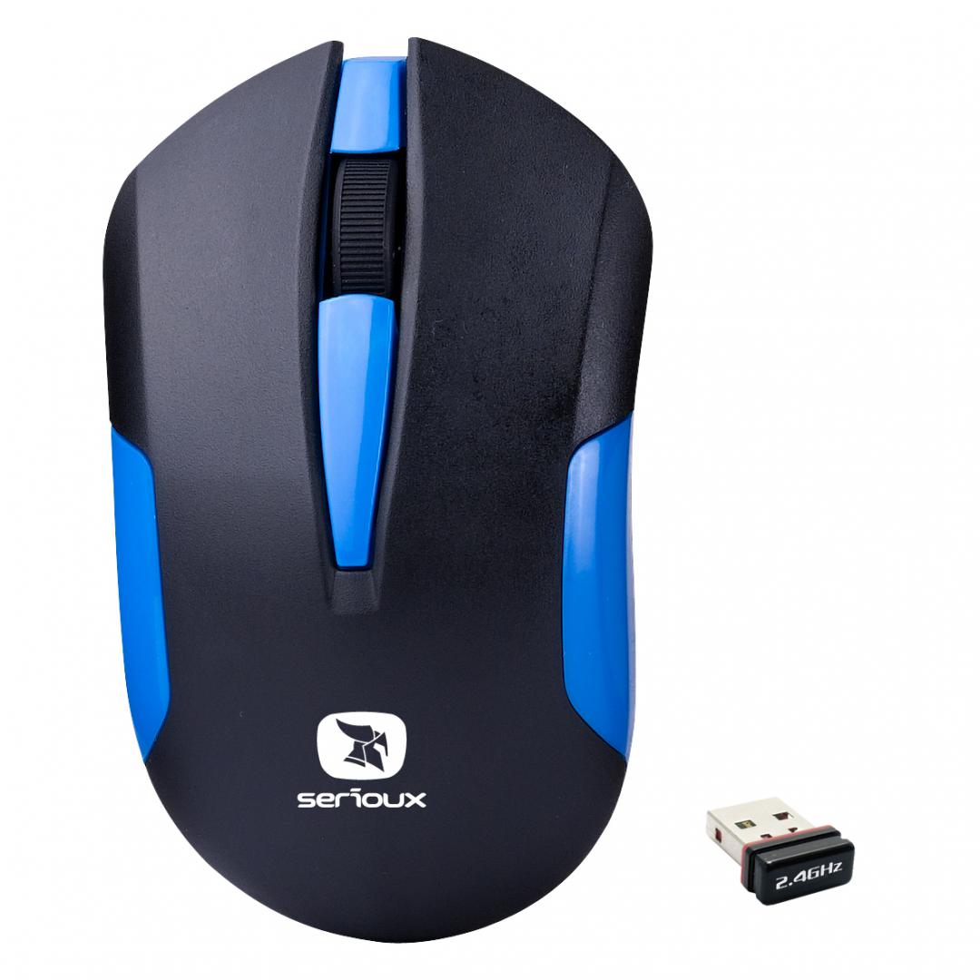 SERIOUX VERYOLD Mouse wireless - albastru 