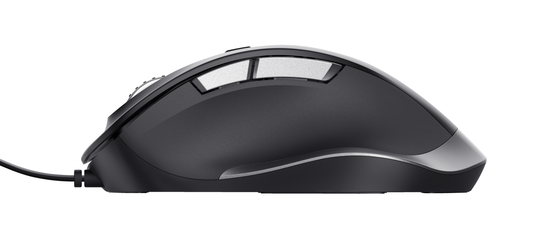 Mouse Trust Fyda cu fir 5000 DPI, negru
